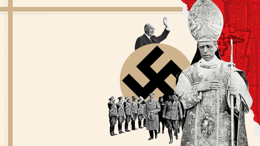 L’empire du pape, le Reich d’Hitler