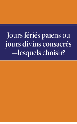 Jours fériés païens ou jours divins consacrés — lesquels choisir ?