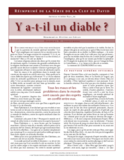 Y a-t-il un diable ?