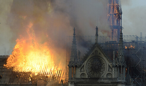 Un feu au cœur de l'Europe