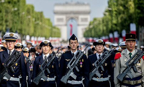 Le jour de la Bastille met en valeur la coopération militaire européenne