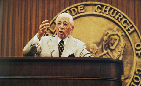 Vous souvenez-vous de Herbert W. Armstrong ? 