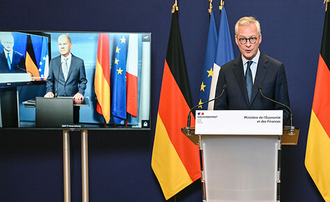 L'Allemagne et la France mène le Fonds de relance européen