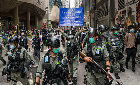 La fin d'une Hong Kong libre