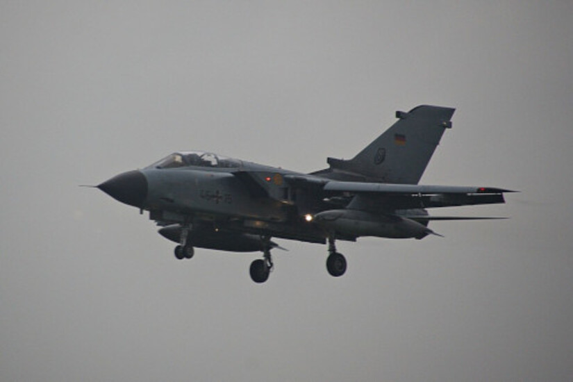 L'avion de combat européen arrive