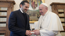Le Pape rencontre le Premier ministre libanais