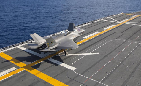 Un porte-avions japonais lance son premier avion depuis la Seconde Guerre mondiale
