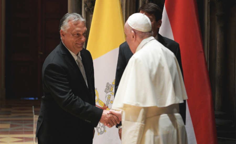 Viktor Orbán Pape François
