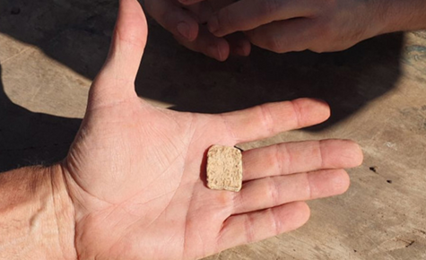 Découverte d'une ancienne ‘tablette de malédictions’ hébreu sur l'autel de Josué au mont Ébal