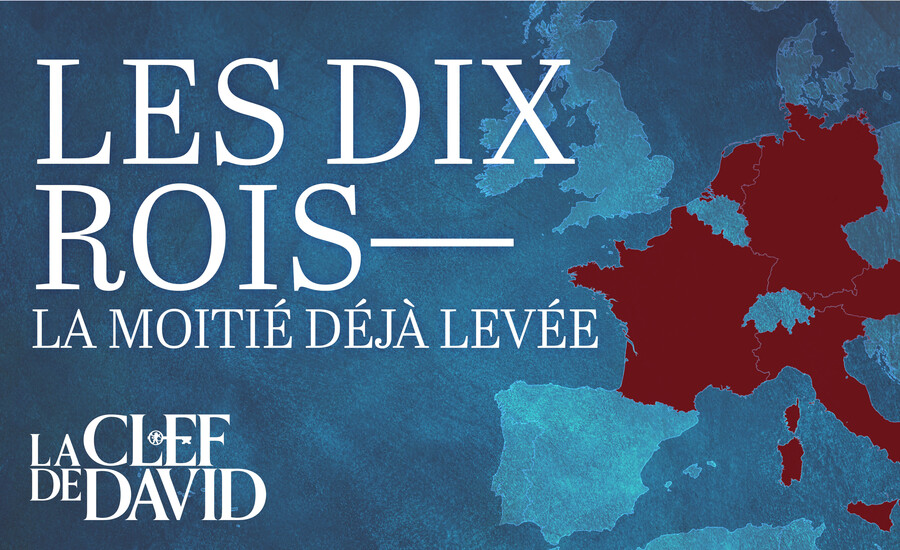 Les dix rois—la moitié déjà levée