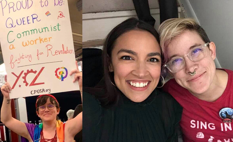 Une ancienne collaboratrice d’Alexandria Ocasio-Cortez travaille comme patronne du parti communiste