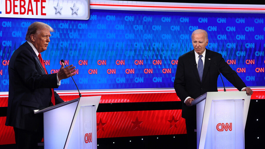 Le débat présidentiel : Un désastre pour Biden