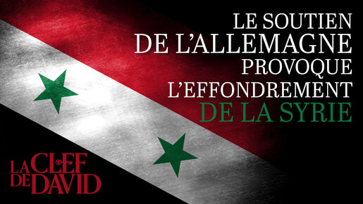 Le soutien de l’Allemagne provoque l’effondrement de la Syrie
