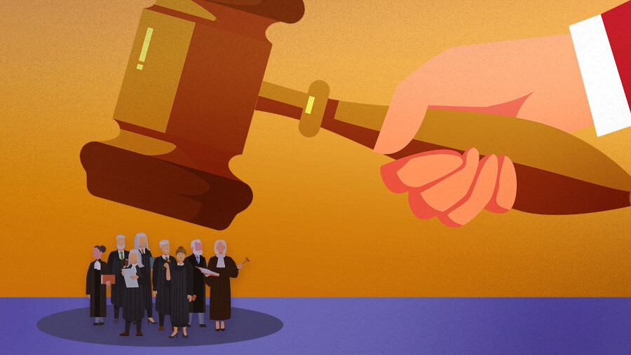 La Cour suprême sanctionne les juges autoritaires des tribunaux de district