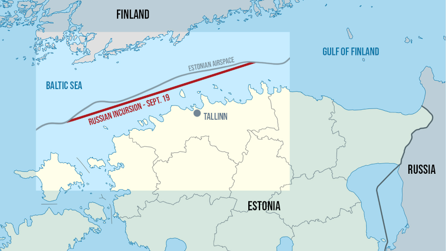 Des avions de chasse russes en Estonie : Poutine démasque la faiblesse de l'OTAN