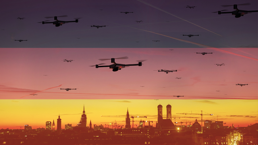 Les drones qui survolent Munich alimentent l'urgence militaire