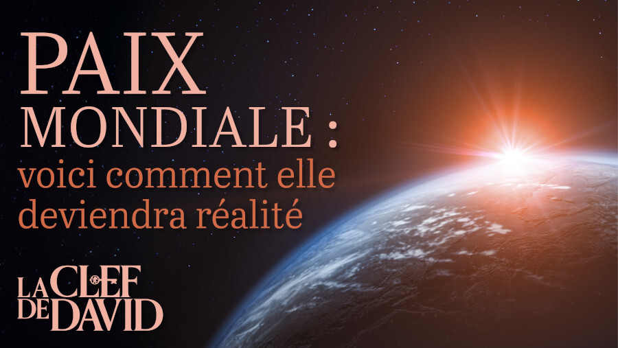 Paix mondiale : voici comment elle deviendra réalité
