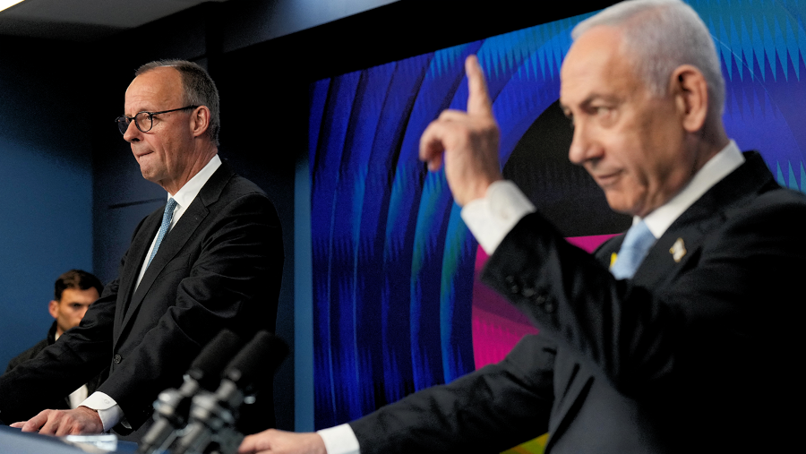 Rencontre Merz - Netanyahou : deux visions opposées de la paix