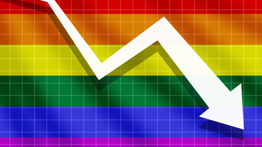 Aux États-Unis, l'homosexualité a passé son apogée