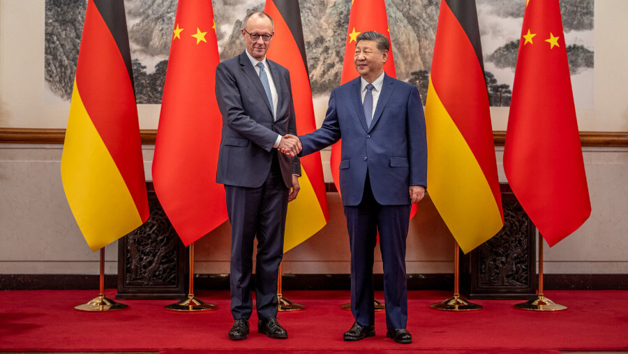 L'Allemagne et la Chine s'unissent contre les États-Unis