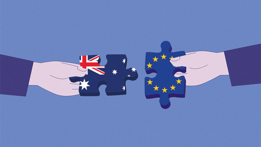L'Australie devient le nouveau partenaire de défense et de commerce de l'UE