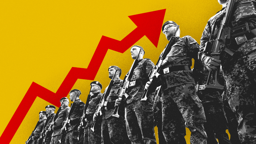 L'armée allemande compte un nombre record de soldats
