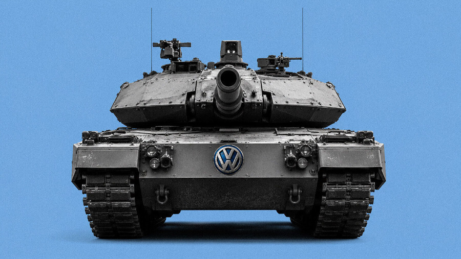 L’ambition de Volkswagen dans la fabrication militaire